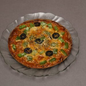 Veggie Pizza (Green Pepper & Olive)